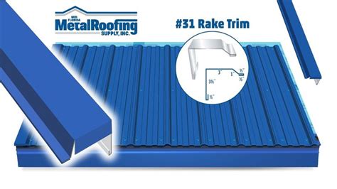 How To Install Metal Rake Trim | Metal roof installation, Installation, Roof shingles