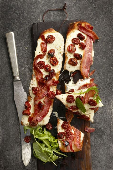 Blt Baguette With Sundried Raisin Tomatoes Food Recipes Recipe Details