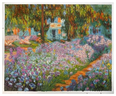 Claude Monet Flower Garden Paintings - BEST PAINTING