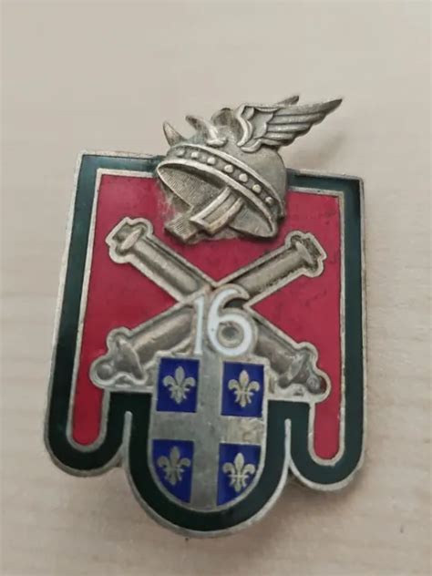 INSIGNE 16 Eme Regiment Artillerie DRAGO PARIS H 622 EUR 5 00 PicClick FR