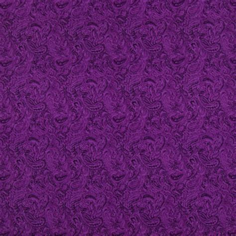 Purple Paisley Fabric, Pattern Fabric, 100% Cotton, Quilting Fabric ...