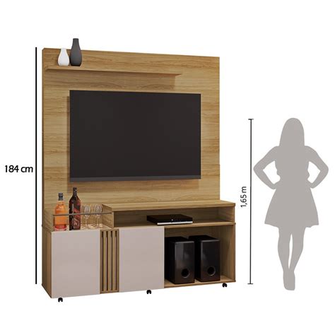 Estante Home para TV Até 65 Polegadas Love 2 Portas JCM Movelaria