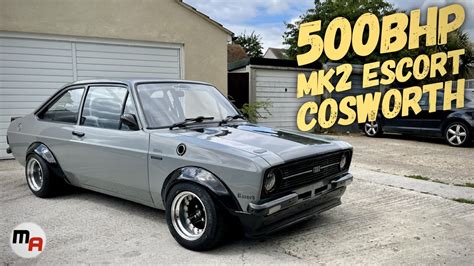 Mental Bhp Mk Ford Escort Cosworth Driven Like Its Stolen Youtube