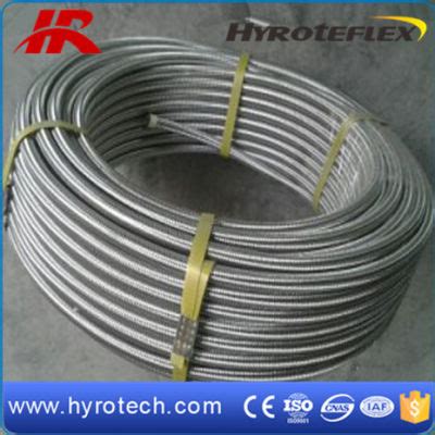 China Smoothbore Stainless Steel Braid Hose Ptfe Flexible Hose China