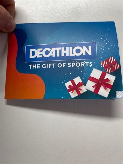 Decathlon Gift Card Health Nutrition Health Supplements