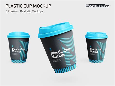 Plastic Cup Mockup Behance