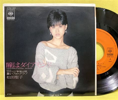 Yahooオークション Ep 松田聖子 瞳はダイアモンド蒼いフォトグラフ