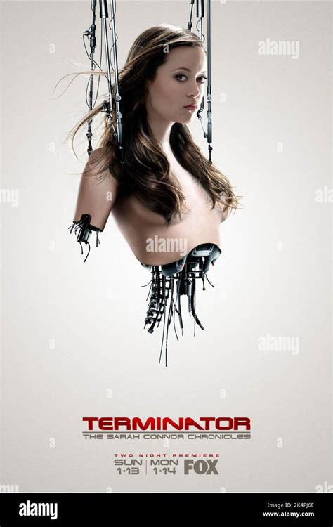 Summer Glau Terminator Sarah Chronicles Hi Res Stock Photography And