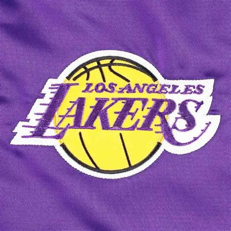 Varsity Satin Purple Los Angeles Lakers Pick And Roll Jacket Jacket Makers