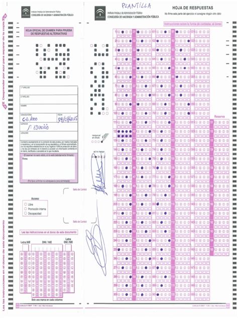 Examen Auxiliar Administravivo Junta Andalucia 2013 Plantilla Pdf Pdf