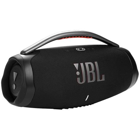 Caixa De Som Portatil JBL Boombox 3 Preto Bluetooth E A Prova D