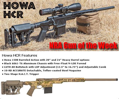 Howa HCR Rifle Named NRA Gun Of The Week Daily Bulletin