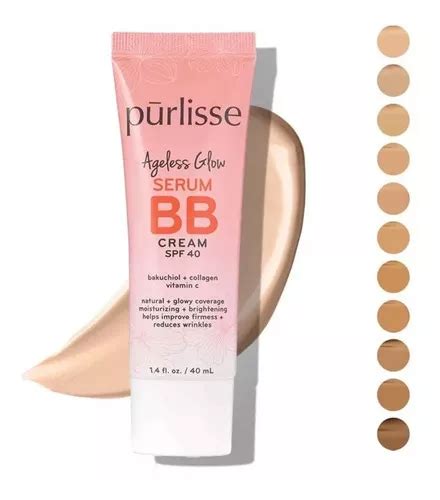 Base De Maquillaje En Crema Purlisse Angels Glow Serum Bb Cream Serum