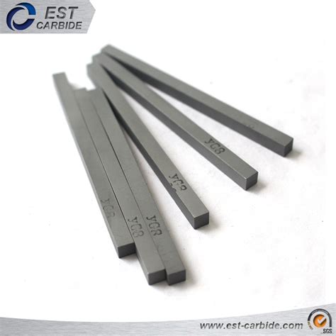 Tungsten Cemented Carbide Flat Strip Bar For Woodcutting Machine Tools