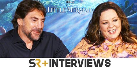 Melissa McCarthy & Javier Bardem Interview: The Little Mermaid