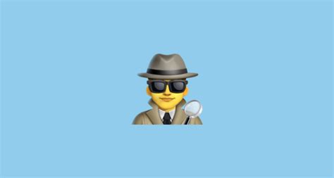 🕵️‍♂️ Détective Homme Emoji On Twitter Emoji Stickers 131