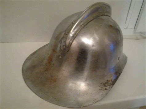Оригинальный пожарный шлем 40-50 гг. 20 века. СССР.