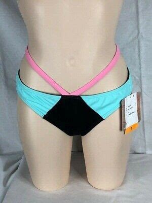 Women S NWT COCO RAVE Keep It Cute Sarah Strappy Bikini Bottom Size S