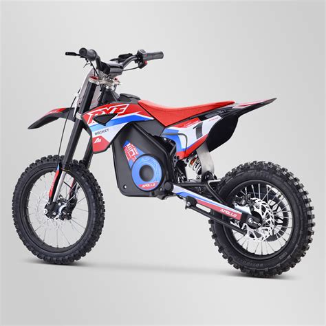 Moto Lectrique Tout Terrain Apollo Rxf W Dirtbike Rouge