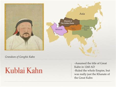 9.2B The Mongol Empire: Kublai Kahn History Presentations ...