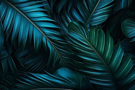 Premium Ai Image The Beauty Of Palm Leaves