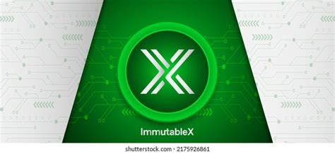 Immutable X Imx Crypto Currency Coin Stock Illustration 2175926861 ...