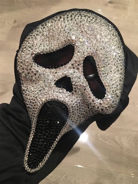 Crystallized Scream Mask - Etsy