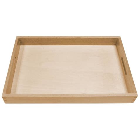 Montessori Tablett Aus Holz 37 5 X 24 5 Cm Holztablett NEU MyPlaybox