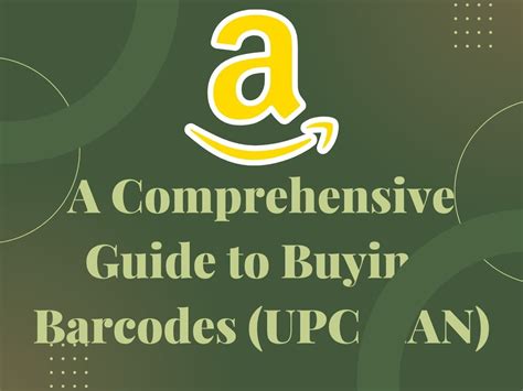 A Comprehensive Guide To Buying Barcodes Upc Ean With Cost And