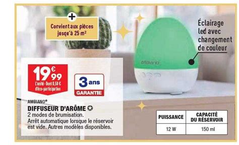 Promo Diffuseur D Ar Me Ambiano Chez Aldi Icatalogue Fr