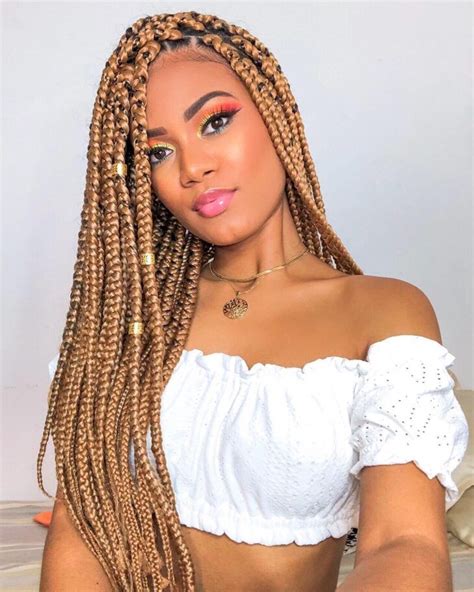 Fotos De Box Braids Loiros Que V O Te Incentivar A Mudar O Visual