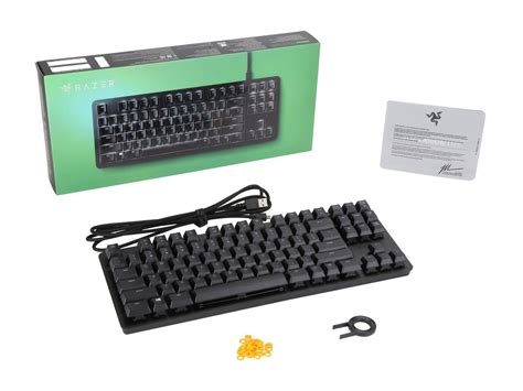 Razer Blackwidow Lite Silent Mechanical Gaming Keyboard Us Layout