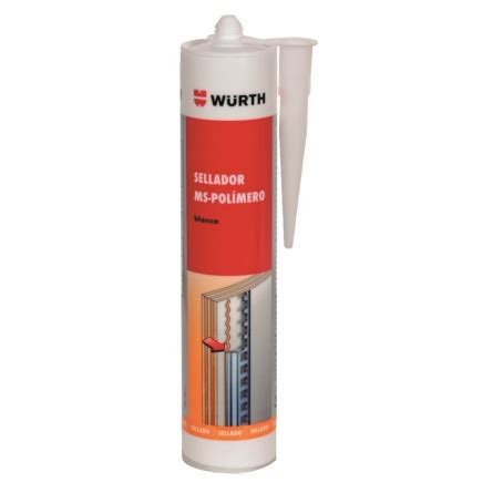 Adhesivo WÜRTH MS Polímero Blanco 310ml