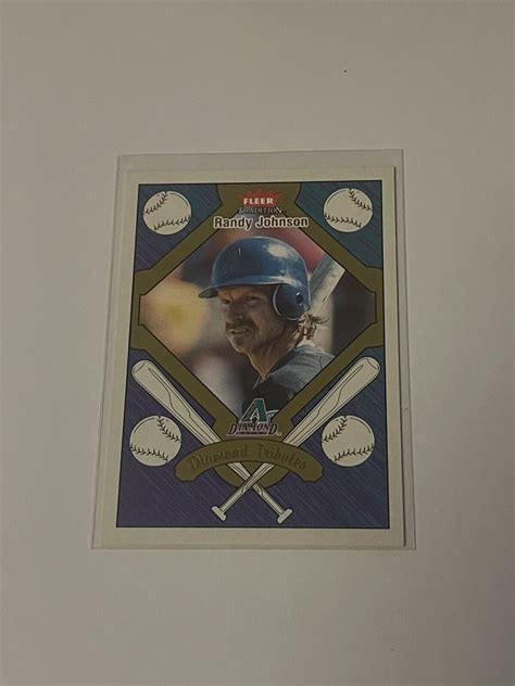 2004 Fleer Diamond Tributes 15 Randy Johnson 026913 EBay