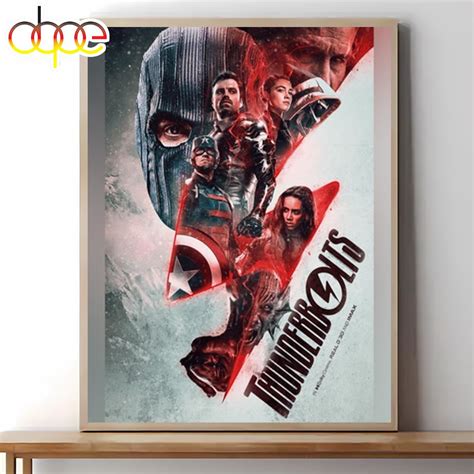 Thunderbolts 2024 Character Movie Poster Canvas – Musicdope80s.com