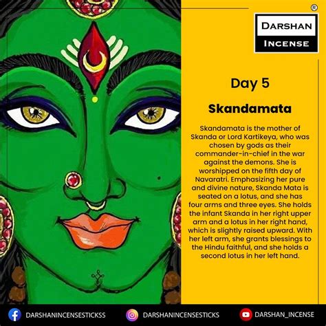 Skandamata Day 5 Of Navaratri Happy Navratri Images Navratri