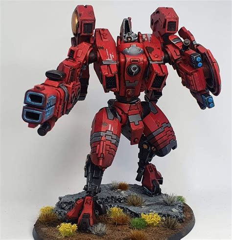 Pin By Elliot Lewis Newman On Farsight Enclave In Tau Battlesuit