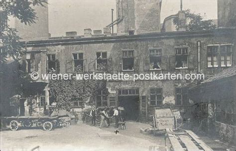 Fotokarte Wien Molkerei 1911 Wiener Werkstätte Postkarten