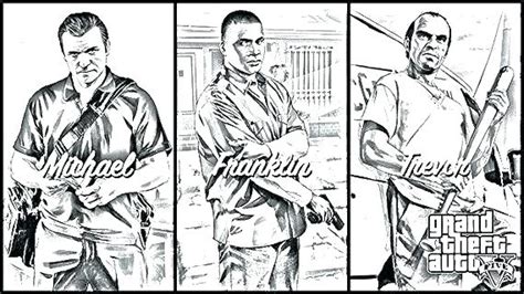 Gta Coloring Pages At Getcolorings Free Printable Colorings Pages