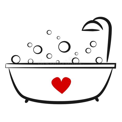 Black Bathtub Stock Illustrations 14215 Black Bathtub Stock