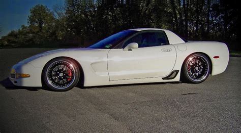 Lowered C5 Corvette