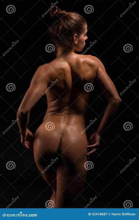 Brunette Stock Image Image Of Brown Beauty Naked Back
