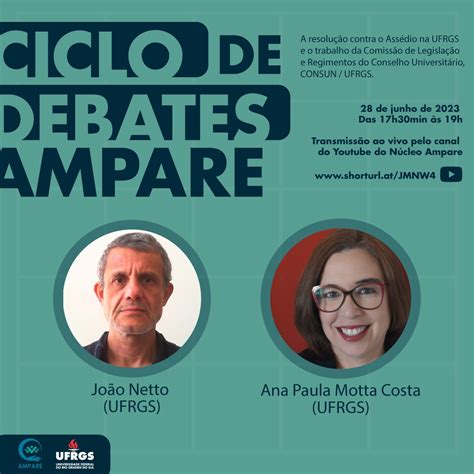 N Cleo Ampare Debate A Regulamenta O Da Resolu O Contra O Ass Dio Na Ufrgs Ufrgs