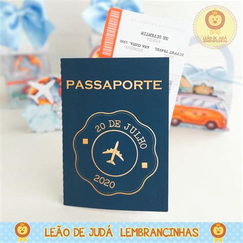 Convite Viagem Elo7 Produtos Especiais