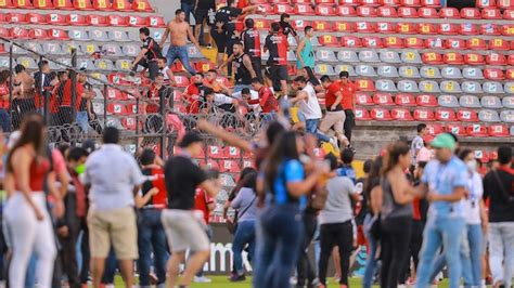 Queretaro v Atlas: At Least 26 Injured, Match Abandoned as Fans Fight at Mexican Match - Arise News