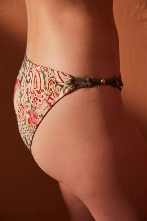 Jual Penti Multicolored Paisley Side Bikini Bottoms Original ZALORA Indonesia