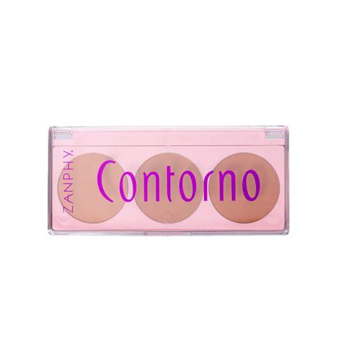 Paleta de Contorno Linha pele Zanphy 02 Nova Era Cosméticos Viva a