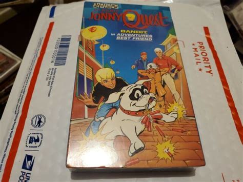 Cartoon Network Jonny Quest Bandit In Adventures Best Friend Vhs 1996