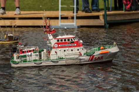 Remote Control Scale SAR Ship At Competitions Editorial Image Image