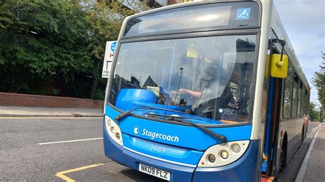 Absolute Shed Stagecoach Slatyford Enviro 300 24109 NK09 FLZ On The